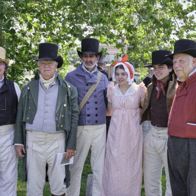 Ceremony conducted by the National Society of United States Daughters of 1812