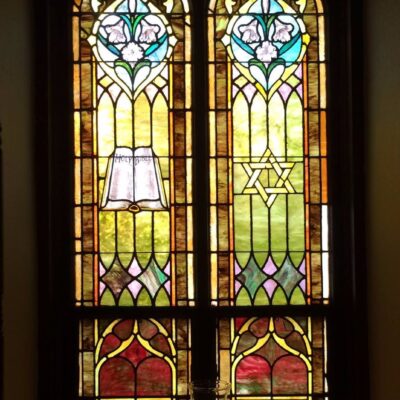 Memorial stained glass windows
