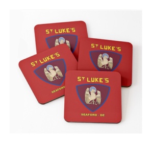 St Luke's Winged Ox Coasters