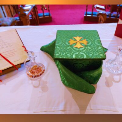 Celebrating the Eucharist, and Morning Worship...