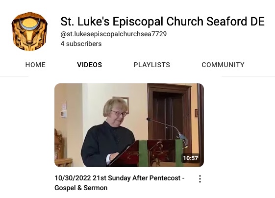 First Sunday after Pentecost, 2022